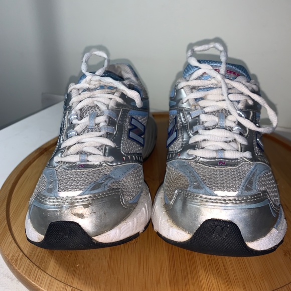 NEW BALANCE 768 Women’s Shoes Silver Baby Blue Abzorb RCTEVR NLOCK - Picture 5 of 7